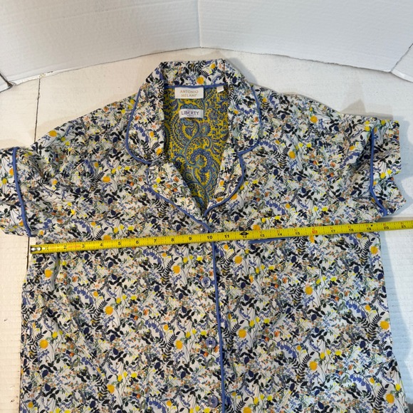 Antonio Melani London Pajama Set Womens M Floral Print Sleepwear feminine‎ print - Picture 5 of 16